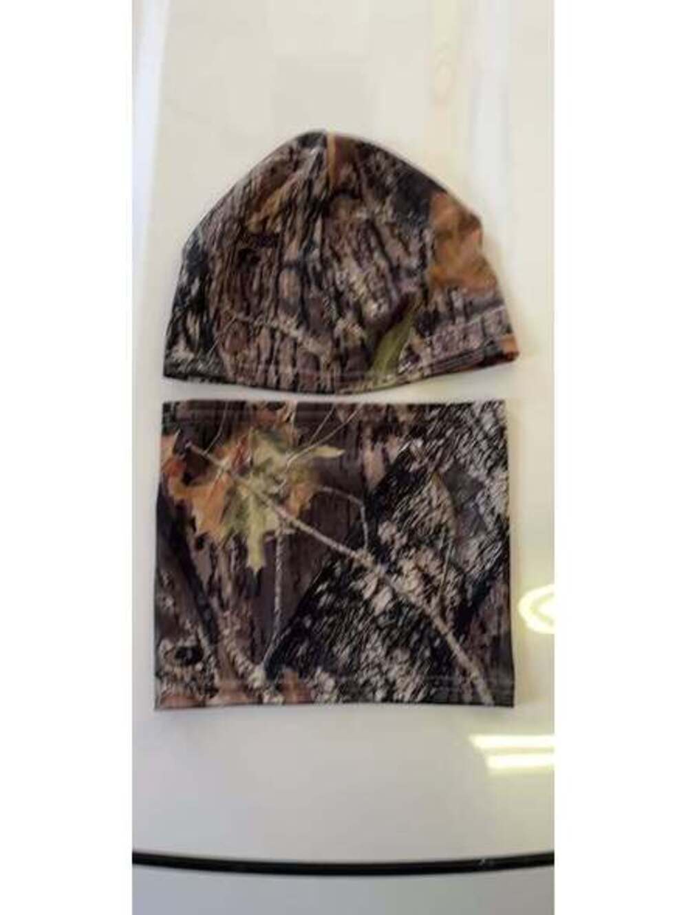 Mossy Oak Camo Beanie and Neck Gaiter Set